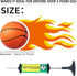 40Pcs 5" Mini Basketball Balls Bulk, Small Basketball Set with Pump for Indoor/Outdoor Games & Party Favors