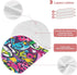 YEGAME Set 1 11 22 Inch Muslin Baby Burp Cloths of - Graffiti Super Absorbent Cotton Burping Rags Soft Baby Washcloths