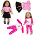 BDDOLL 23 18 Inch 18 Inch 10 Sets Pcs Girl Doll Clothes and Accessories for Doll Dress with Our Generation Dolls