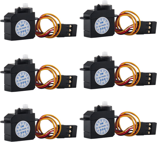 Mini Micro Servo Motor 2.1g 180 Rotation DM-S0020 4.8-6V Plastic Gear Servo