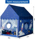 Kids Play Tent Playhouse Indoor Tent for Kids Boys Toddler, Large Castle Play House Bed Tents Spaceship Outer Space
