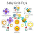 Eners Baby Play Arch Crib Toys, Activity Mobile for Pack and Play, Crib Toys for Babies