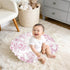 DILIMI Nursing Pillow Cover, Removable Ruffled Pillowcase for Breastfeeding Pillows, Ultra Soft Comfortable Slipcover
