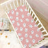 SDMKA 28x52 Inch Cute Halloween Pattern Crib Sheets for Boys Girls - Portable Microfiber Fitted Crib Sheet for Standard