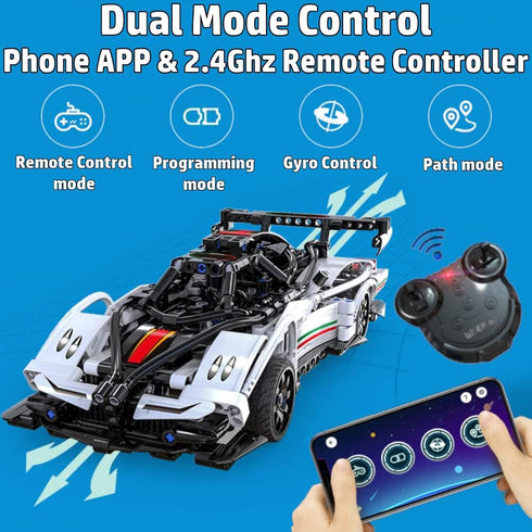 WisePlay Model Cars for Adults and Kids 9-12 Year - Build Your Own Remote Control Car STEM Projects