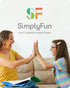8+ SimplyFun Lets Jet World Geography Game - Educational Board Game for Kids Ages - World Travel Game with Map, Cards