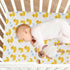 J JOYSAY Boy,39 27 Rubber Duck Bubble White Fitted Crib Sheet for Boys Girls Baby Sheets for x