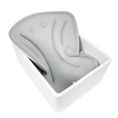 Ubbi Stingray Sink Bather for Baby, Soft Baby Bath Cushion, Newborn Essential