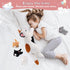 5 1 Mommy 4 3-8, gnomantic Pieces Cat Stuffed Animals with Babies Inside Belly - Stuffed Cat with Kittens - Stuffed