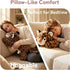 20" 3.3lb Niuniu Daddy | Leopard Weighted Stuffed Animals for Kids & Adults, Weighted Plushies Pillow for Sleeping