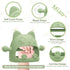 Baby Teethers 0-6 Months,Teething Toys for Babies 0-6 Months,Never Drop Baby Chew Toys for Teething Relief,Infant Hand Teether Pacifiers for 0-6 Months,Ideal Baby Toys Gifts for New Moms(Cartoon Cat)