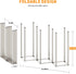 Rack-10 Foldable Baby Bottle Drying Poles Water Bottle Organizer for Cups,Travel Mugs,Silicone Bags- Collapsible