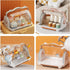 Nollapo 3 countertop Baby Bottle Drying Rack Storage with Brush, Nursing Bottle Storage Box Organizer with Cover