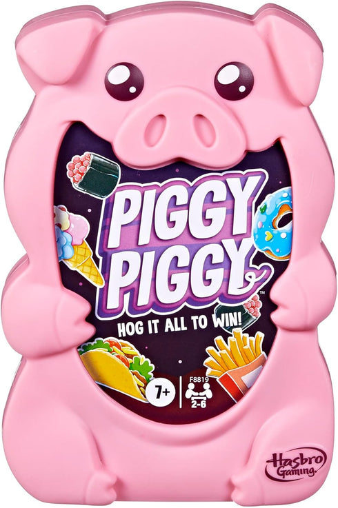 Piggy Piggy Card Game - Fun Family Game for Kids, Teens, and Adults, Ages 7+, 2-6 Players, Quick-Playing