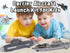 Set 5+ Crelloci Aircraft Carrier Military Naval Ship Toy Play with Small Scale Model Planes Fighter Jets, Battleship