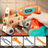 Set 148 Set 3 4 5 6 7 8 VEAIS Kids Tool with Drill, PCS STEM Building Tools with Storage Box Plastic Todder Tool