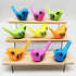 CAILEZHI 24 Pcs Bird Water Whistle Party Whistles for Kids Novelty Water Warblers Bird Whistle Toy Musical Instrument
