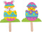 Pop Up Easter Character Craft Kit, 12 Crafts for Kids and Fun Home Activities