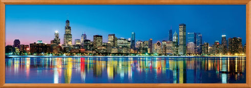 MasterPieces Chicago Panoramic 1000 Piece Jigsaw Puzzle for Adults, Family, or Youth - 13"x39"