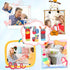 Wrist Rattle Foot Finder Socks Set - Newborn Soft Sensory Toys, Baby Rattles for 0-3 6-12 Months