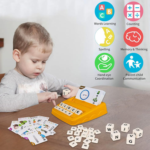 Educational Matching Letter Spelling Game for Kids Ages 3-8, Easter and Birthday Gifts for Boys and Girls