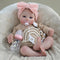 WOOROY Realistic Reborn Baby Dolls - 18 Inch Lifelike Newborn Baby Girl,