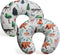 FIGEPO 2 Pack Nursing Pillow Cover Neutral Stretchy Removable Baby Nursing Covers for