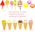 PowerTRC 22 Pcs Sweet Treats Ice Cream & Desserts Tower Playset for Kids' Adventures