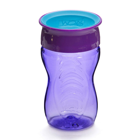 Wow Cup for Kids 10 oz. / 296 ml 360 Drinking Cup (Purple)
