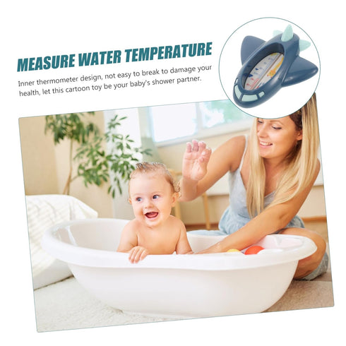 SUPVOX Water Temperature Thermometer Floating Gauge for Bathtub Pool and Room Temperature Cute for Newborn Safety