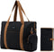 GOBABYMART Diaper Bag Tote for Moms, Baby Hospital Bag with Insulated Bottle