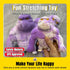 Super Stretchy Gorilla Fidget Toy (Purple) - Funny, Squishy & Perfect for Stress Relief, Collectible Sensory Toy
