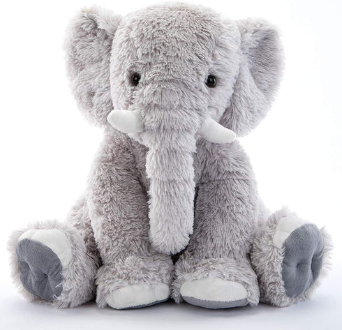 MorisMos Large Elephant Stuffed Animal, 19.6inch Soft Stuffed Elephant Plush Companion Gifts