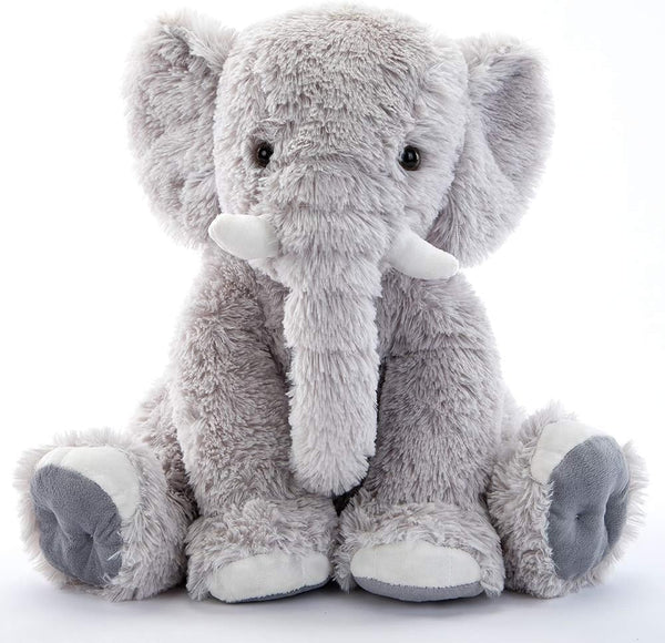 MorisMos Large Elephant Stuffed Animal, 19.6inch Soft Stuffed Elephant Plush Companion Gifts