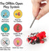 Set: 6+, Sets The Off Bits Erector Animal Mini STEM Toys for Kids Toy Building with Nuts & Bolts, STEM Building Toys