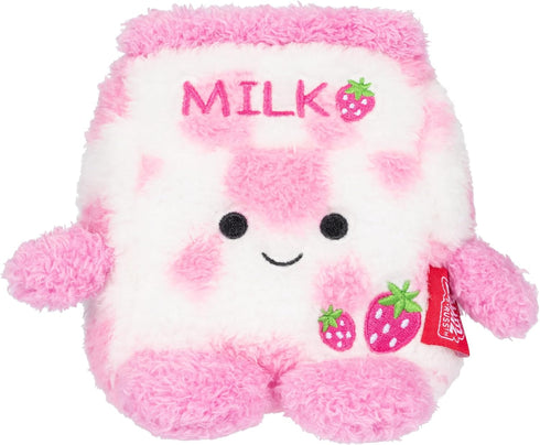 4.5-inch BreakfastBumz Plush 5-Pack - Collectible Stuffed Toys: Blueberry Muffin, Coffee, Toast, Cereal, Strawberry