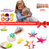 Claw Machine Prizes Toys Refill for Kids - 16pcs Mini Kawaii Cat Stress Relief Unicorn Party Favors, 3X Surprise Eggs