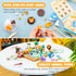 55 Shuttle Art Air Dry Clay for Kids - Zoo Town, PCS Modeling Clay Kit with Sculpting Tools and Tutorials, Safe