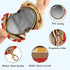 Boho Tribal Aztec Round Pacifier Storage Case with Zipper, Portable Pacifier Case for Travel, Diaper Bag & Purse