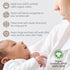 100% Frankie Fitted Crib Sheet Organic Cotton for Baby & Toddler Mattress, Soft & Breathable for Girls, Boys, Ivory
