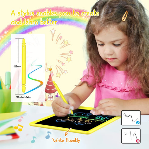 Toddler Toys for 3-6 Years Old - LCD Writing Tablet 8.5 Inch Doodle Board - Electronic Drawing Tablet for Kids Age 3-7