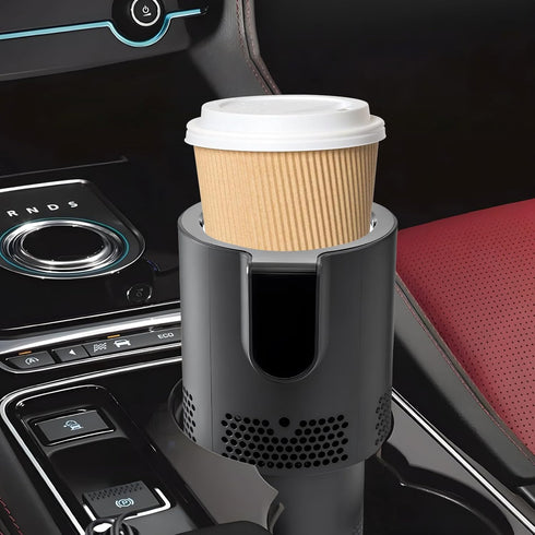 2-in-1 Smart Car Cup Cooler and Heater, Temperature Control Smart Cup for Car Cooler and Warmer Suitable for Coffee