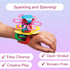 Pack 34-Piece Set 6+ Clixo Sparkle Magnetic Building with Holographic Patterns | Create Necklaces, Bracelets