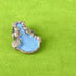 Blue DIY Miniature Water Pool Fairy Garden Lawn Ornament, Outdoor Statues for Dollhouse Decor Craft
