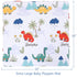 50 50 Tummy x Play Mat for Baby Playpen Time, Non-Slip Washable Baby Playpen Mat, Baby Crawling Mats for Floor