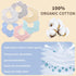 Baby Muslin Drool Bibs for Girl Boy, Teething Bibs, Cotton Muslin Bibs