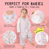 WONDAY Toddler Sleep Sack 2t-3t, Wearable Blanket with Feet, Soft Sleeveless Sleeping Sack in Rose