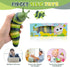 1 3+ Cevioce Easter Basket Stuffers Gifts for Toddler Kids Sensory Slug Fidget Toys, Fidget Slug Toys for Adult & Kid