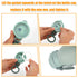Fukaisu 6pcs Momcozy 17oz/500ml Seal Rings for Bottle Warmer, BPA-Free Silicone Bottle Replacement Gasket for Portable
