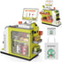 POFJOEQ Cash Register Playset for Kids - 48PCS Pretend Play Money, Calculator, Scanner,
